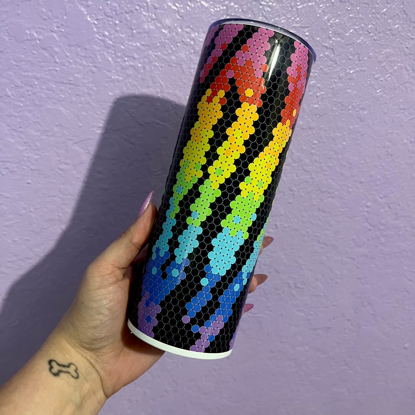 Zebra-5mm Bling Your Own Tumbler