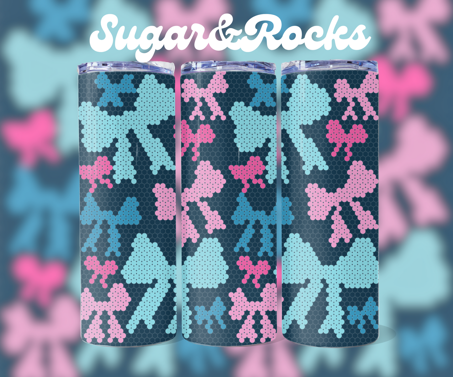Bows -4mm Bling Your Own Tumbler