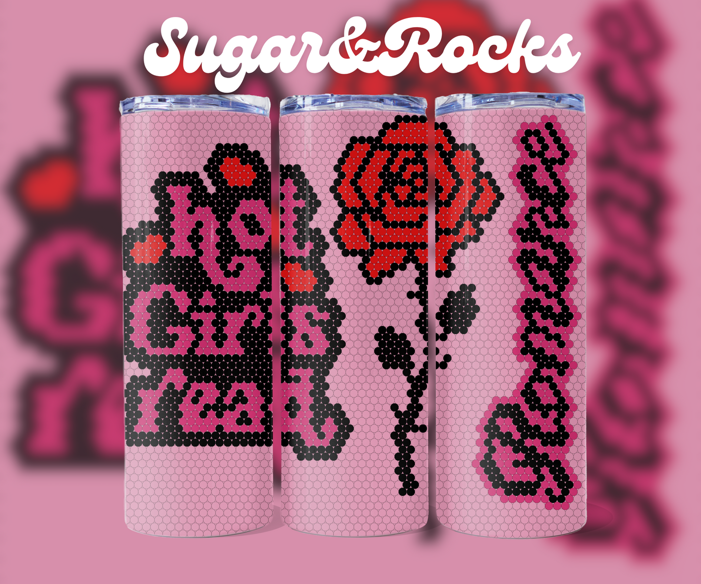 Hot Girls Read Romance - 4mm Bling Your Own Tumbler