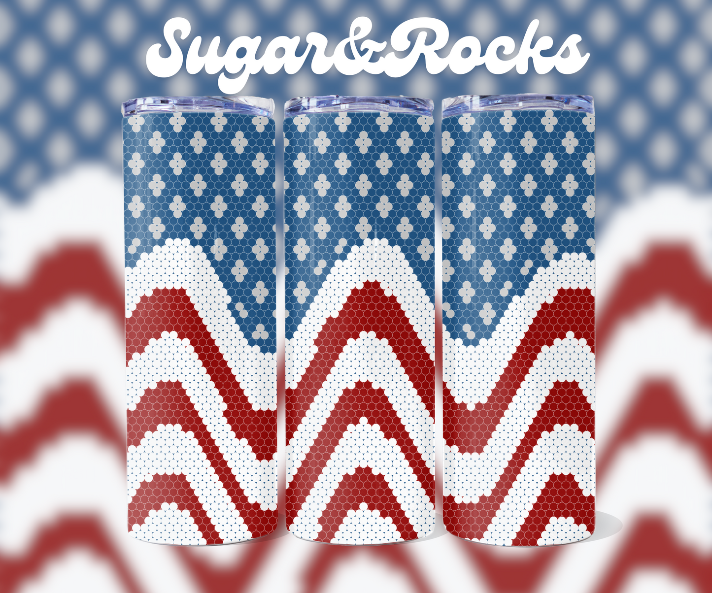 Flag- 4mm Bling Your Own Tumbler