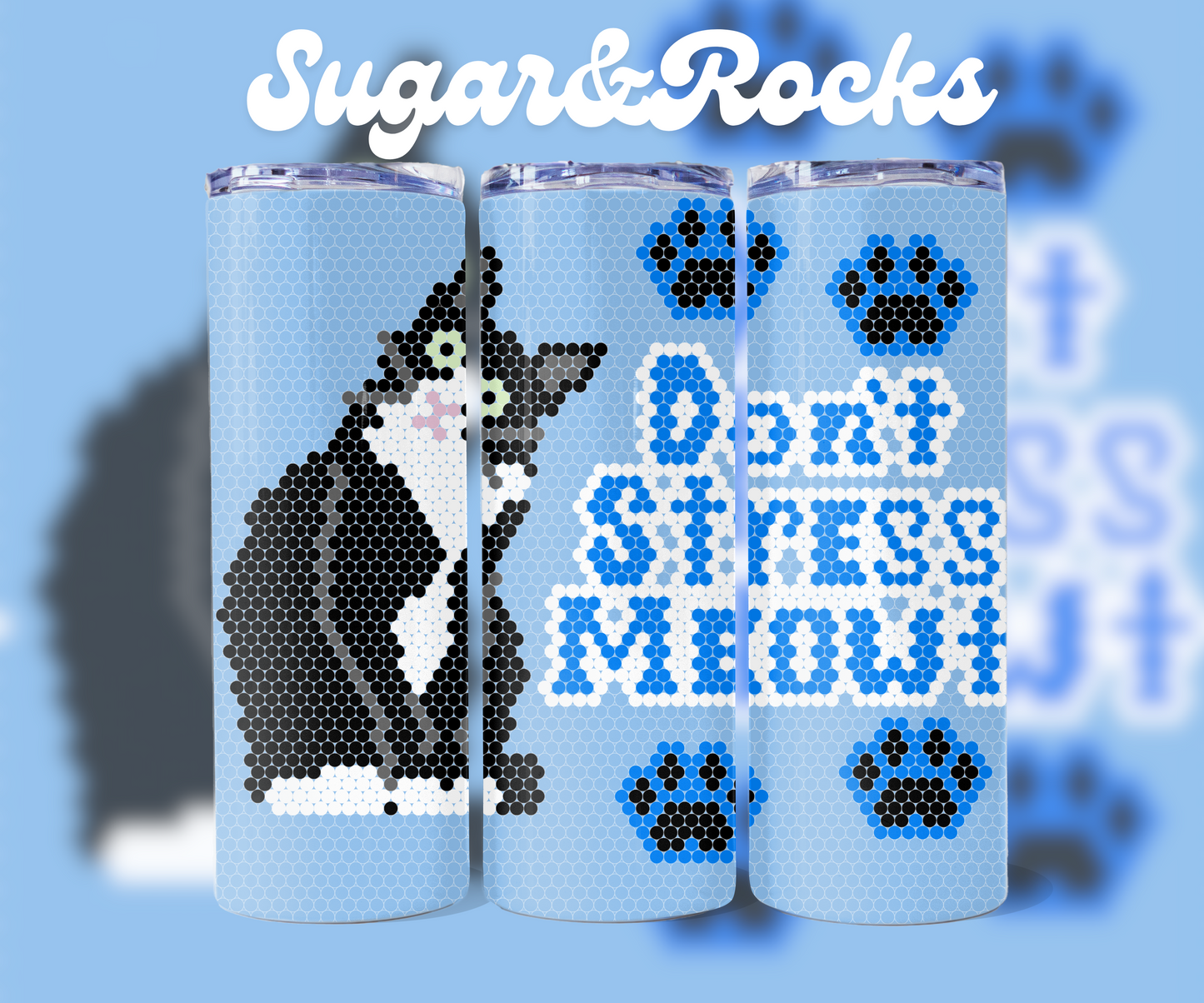 Meowt - 4mm Bling Your Own Tumbler