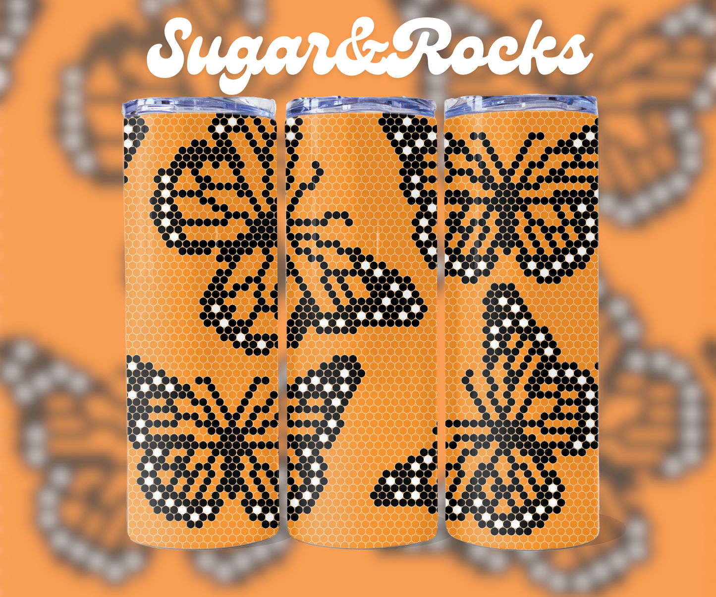 Monarch Butterfly - 4mm Bling Your Own Tumbler