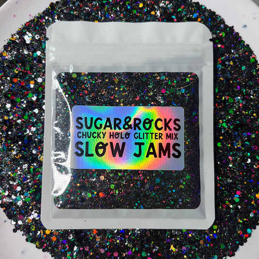 SLOW JAMS Holo Chunky Glitter Mix - 20 Gram Bag