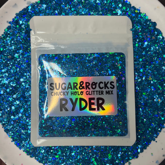 RYDER Holo Chunky Glitter Mix - 20 Gram Bag