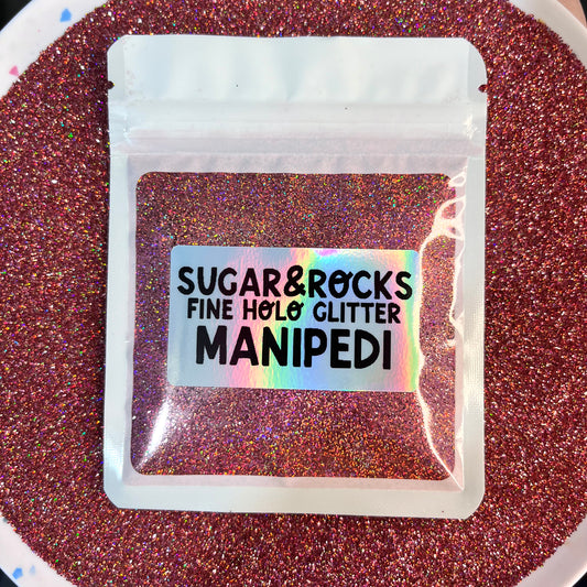 MANIPEDI Holo Fine Glitter Mix - 20 Gram Bag