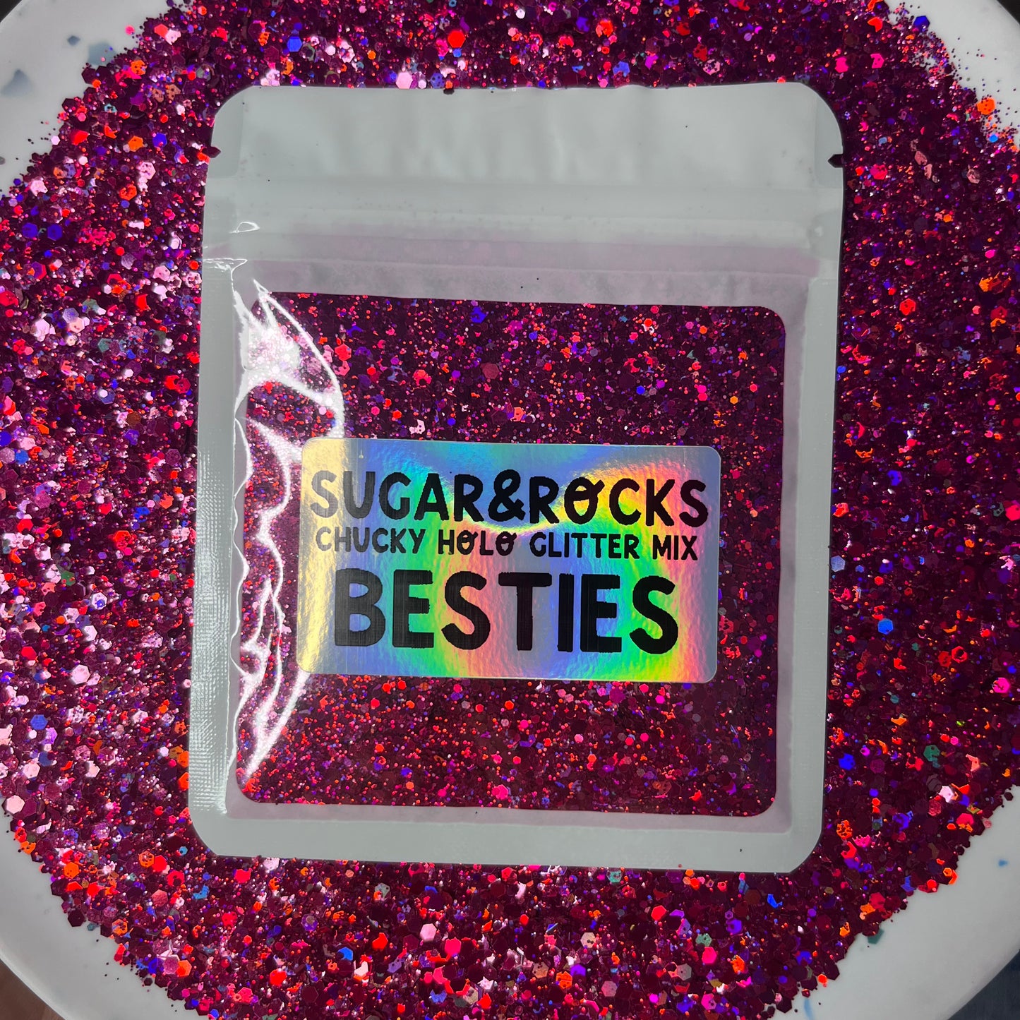 BESTIES Holo Chunky Glitter Mix - 20 Gram Bag