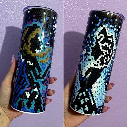 Frozen Heart-4mm Bling Your Own Tumbler