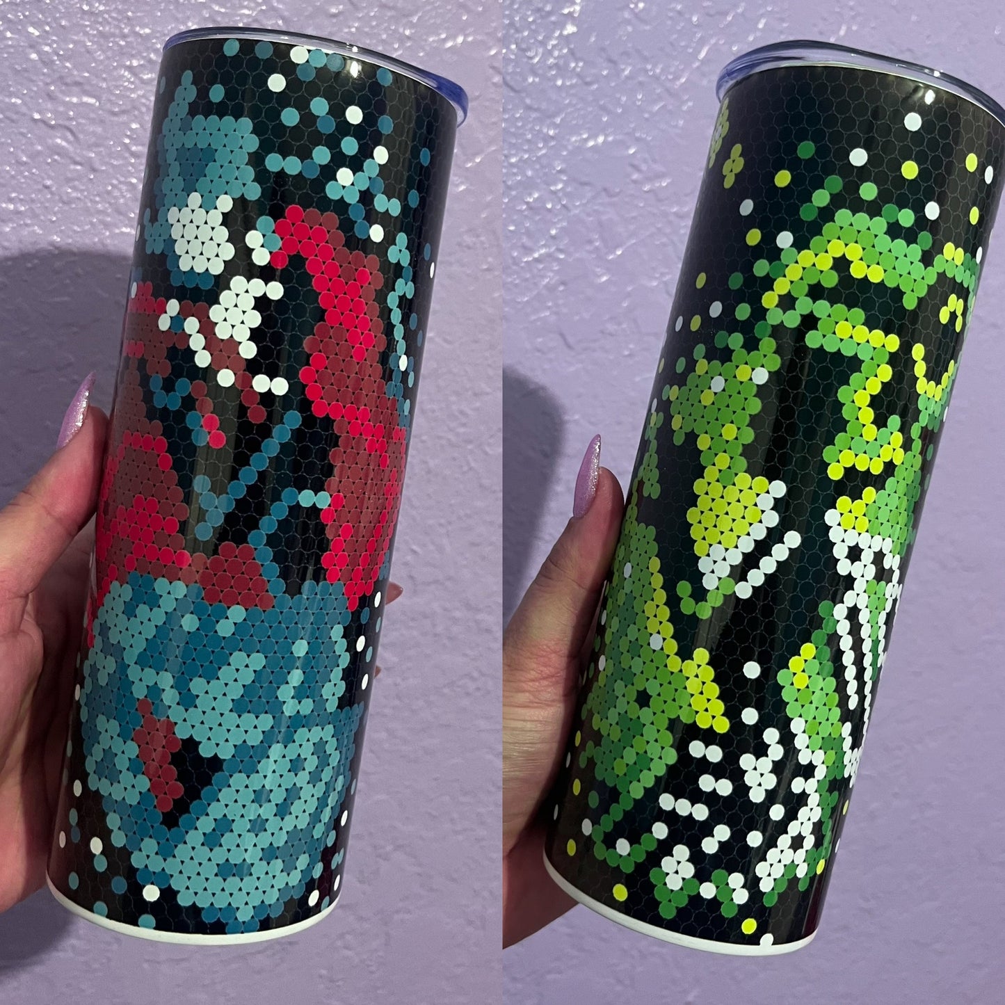 Under the Sea, Over the Sky-4mm Bling Your Own Tumbler