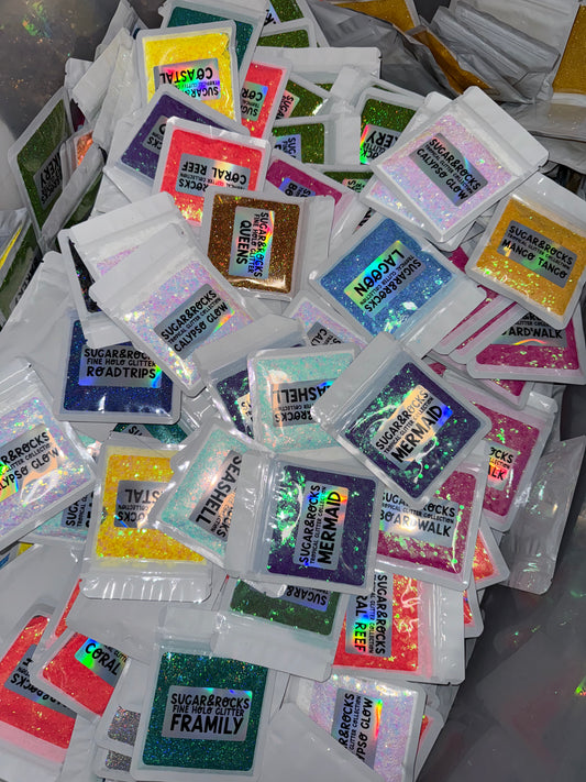 Glitter Grab Bag – 10 Bags for $20 | Mixed Styles Sizes