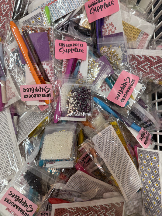 DIY Rhinestone Pen Kit – Single Pack | Random Pattern