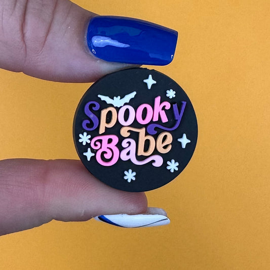 Spooky Babe Focal Silicone Bead