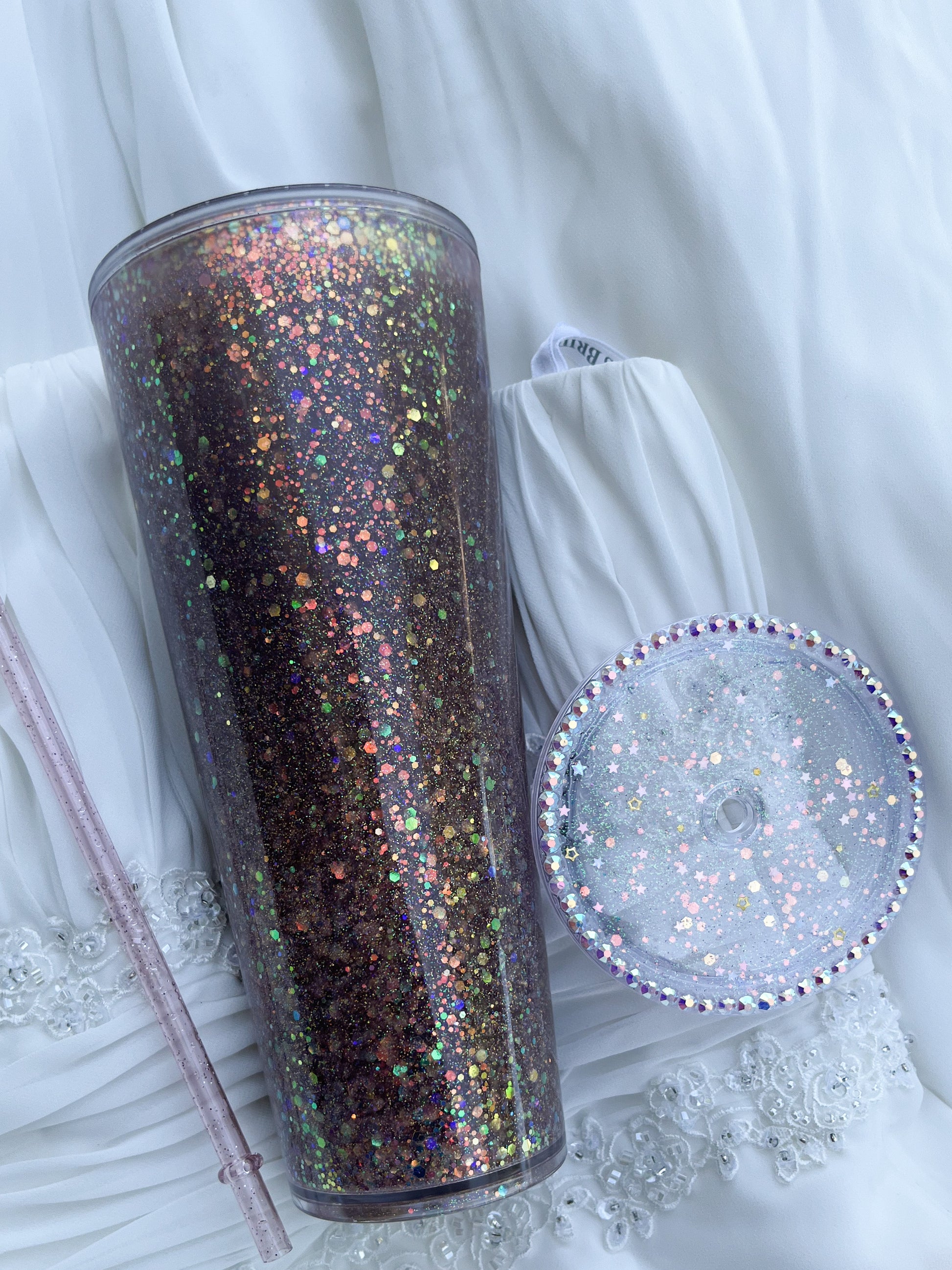 Bling color changing cup